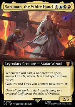Saruman, die Weiße Hand - Commander
