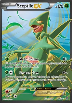 Sceptile EX AOR-84 Ultra Rare Englisch