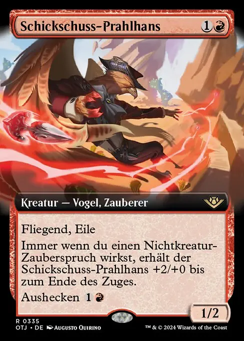 Schickschuss-Prahlhans XOTJ-335 Rare Deutsch