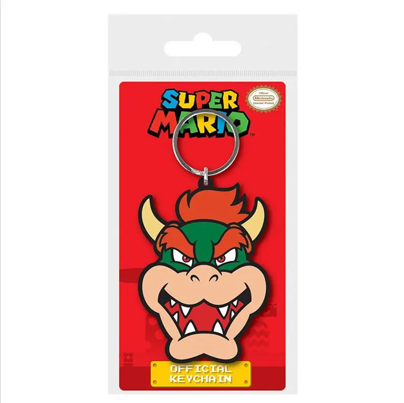 Schlüsselanhänger Bowser (Erzfeind von Super Mario) Keychain Nintendo