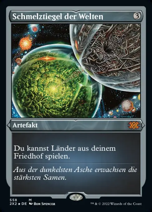Schmelztiegel der Welten (V.1) X2X2-393 Mythic Deutsch