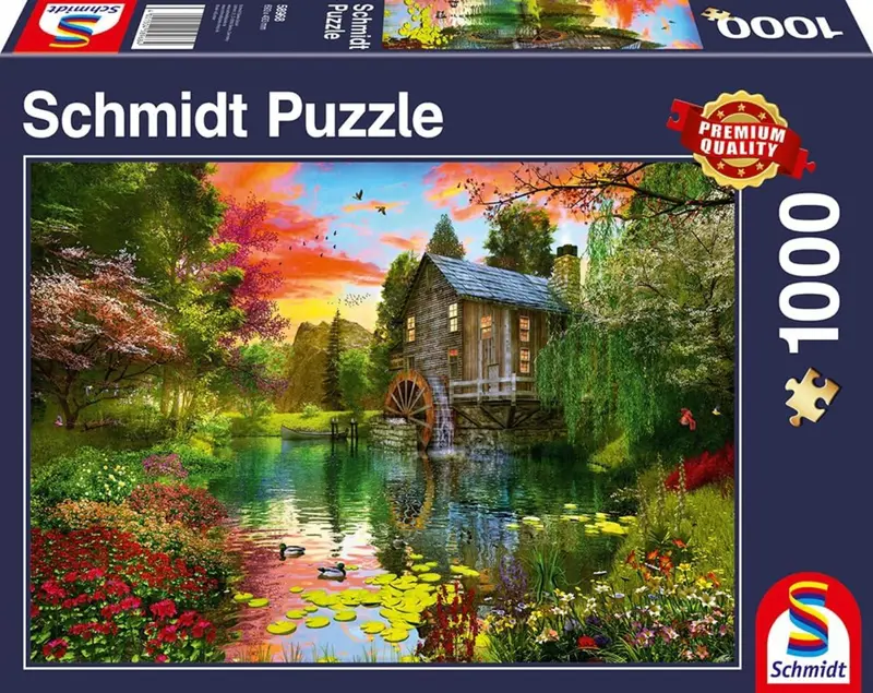 Schmidt Spiele Puzzle Die Wassermühle 1000 Teile