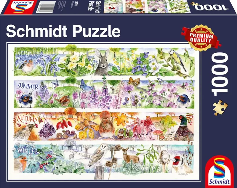 Schmidt Spiele Puzzle Jahreszeiten 1000 Teile