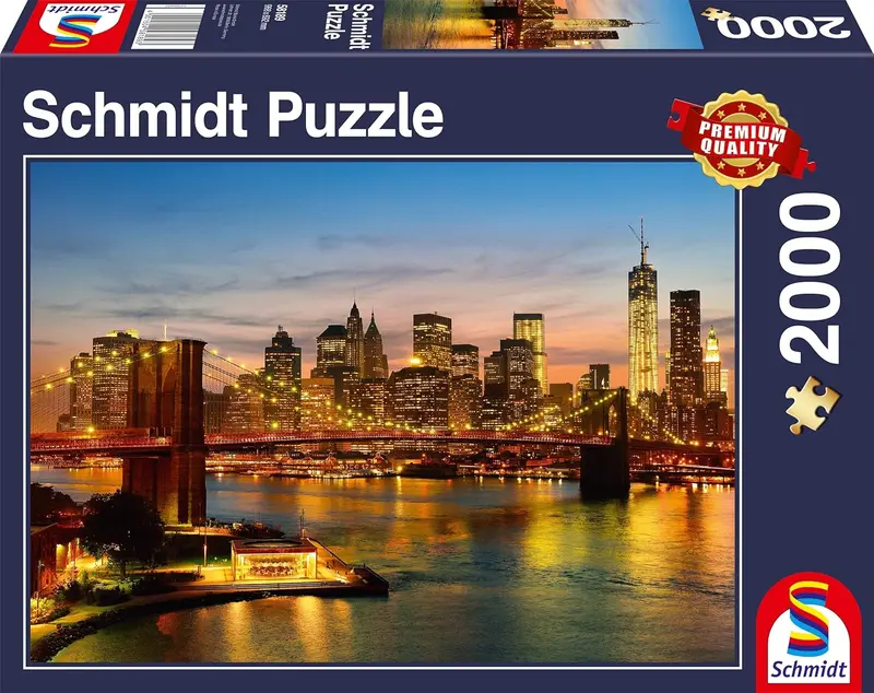 Schmidt Spiele Puzzle New York 2000 Teile