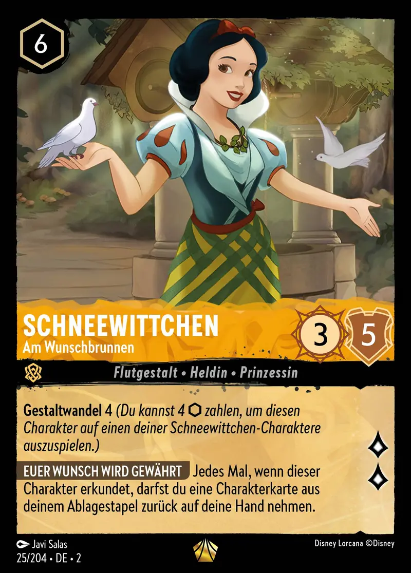 Schneewittchen - Am Wunschbrunnen (V.1) 2ROF-025 Legendary Deutsch