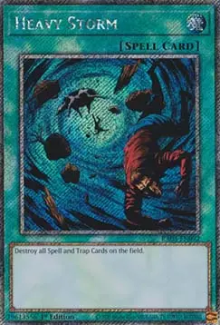 Schwerer Sturm (V.1) RA03-092 Platinum Secret Rare Near Mint Deutsch 1. Auflage
