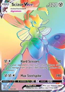 Scizor VMAX DAA-193 Secret Rare Französisch