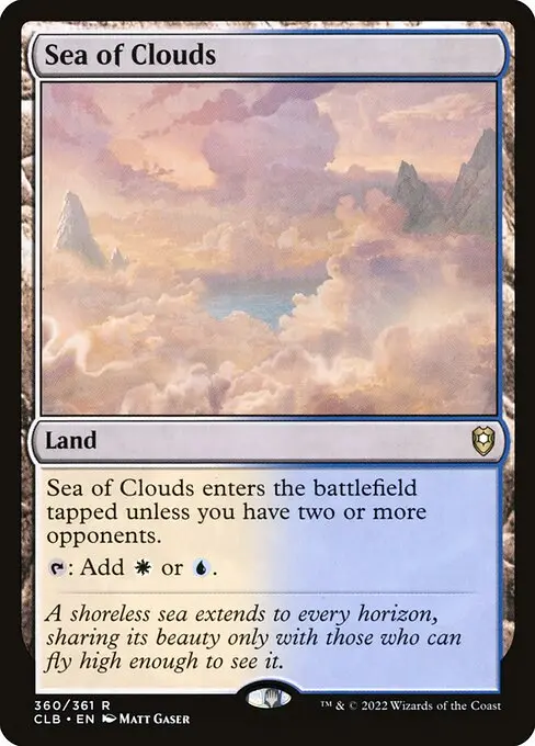 Sea of Clouds CLB-360 Rare Englisch