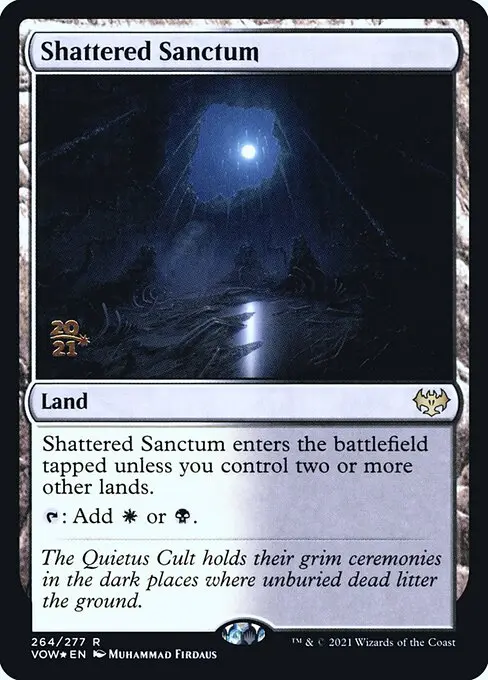 Shattered Sanctum (V.1) PVOW-264 Rare Englisch
