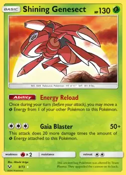 Shining Genesect SLG-9 Ultra Rare Deutsch