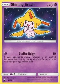 Shining Jirachi SLG-42 Ultra Rare Englisch