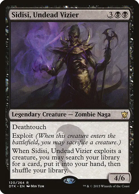 Sidisi, Undead Vizier DTK-120 Rare Englisch