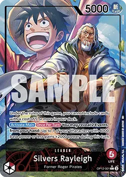 Silvers Rayleigh (OP12-001) (V.2) OP12 Alternate Art Englisch