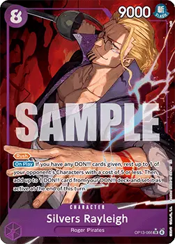 Silvers Rayleigh (OP13-066) - Carrying on his Will (Alternate Art) [OP13-066]