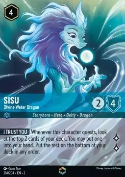 Sisu - Divine Water Dragon (V.2) 2ROF-214 Enchanted Englisch