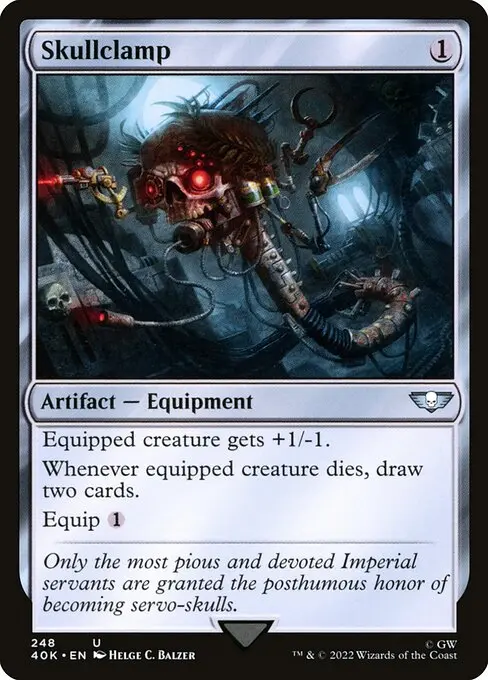 Skullclamp 40K-248 Uncommon Englisch