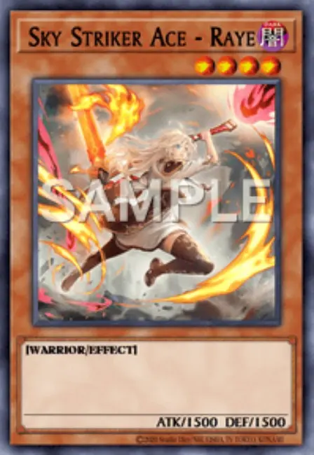 Sky Striker Ace - Raye (V.3) L26D-ENS01 Starlight Rare Englisch