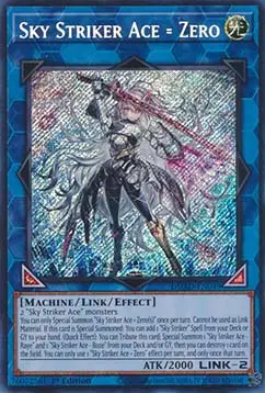 Sky Striker Ace = Zero (V.1) DUAD-EN049 Secret Rare Englisch