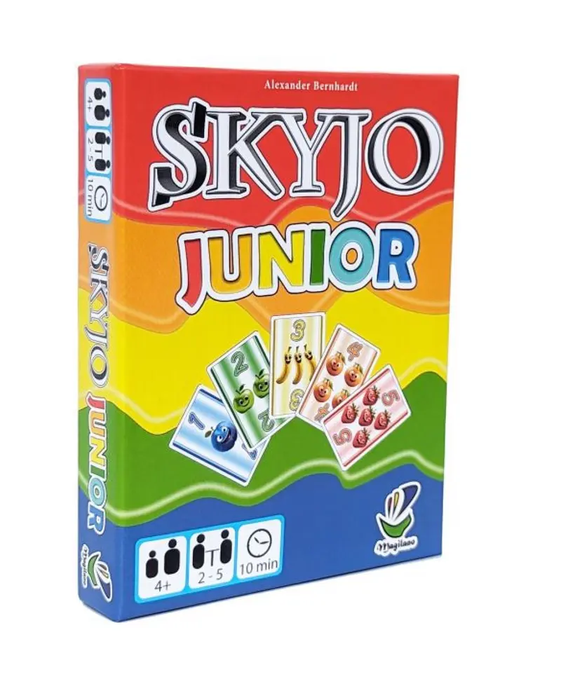 SKYJO Junior Kartenspiel von MAGILANO - Spannendes Familienspiel