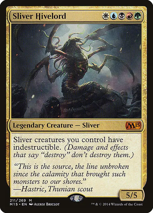 Sliver Hivelord M15-211 Mythic Englisch