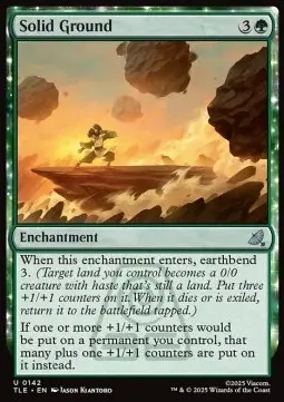 Solid Ground TLE-142 Uncommon Near Mint Englisch Foil