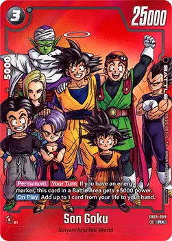Son Goku (FB05-099) (V.1) FWUP Rare Englisch