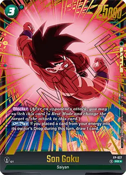 Son Goku  (FP-027) (V.2) FWP Promo Englisch
