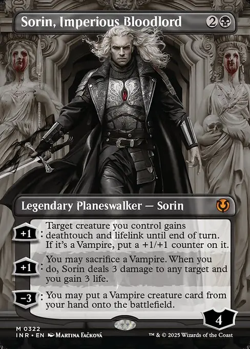 Sorin, gebieterischer Blutfürst (V.1) XINR-322 Mythic Deutsch