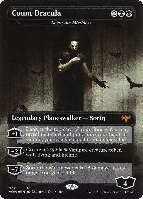Sorin the Mirthless (V.3) XVOW-337 Mythic Englisch