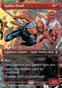 Spider-Punk (V.1) XSPM-207 Rare Near Mint Englisch Foil