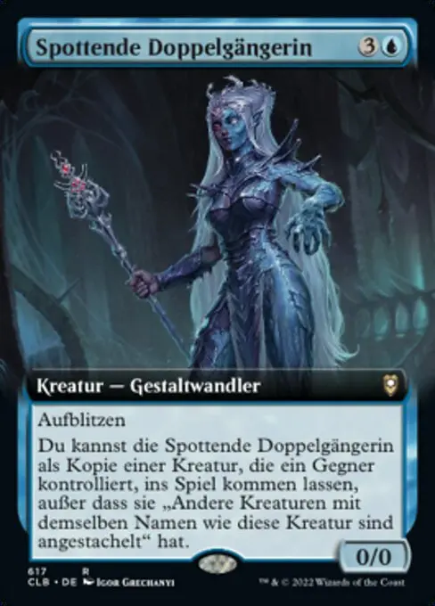 Spottende Doppelgängerin (V.2) XCLB-617 Rare Deutsch