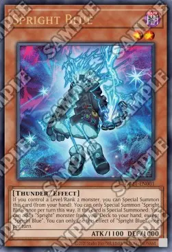 Spright Blue OP21-EN001 Ultimate Rare Englisch