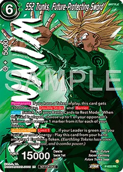 SS2 Trunks, Future-Protecting Sword (V.2) P Promo Englisch