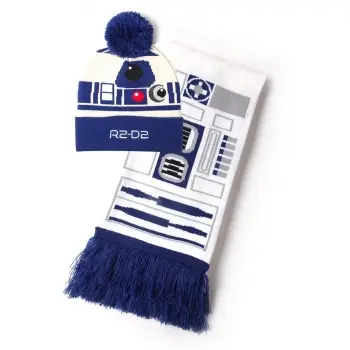 Star Wars - R2-D2 Beanie & Scarf Gift Set