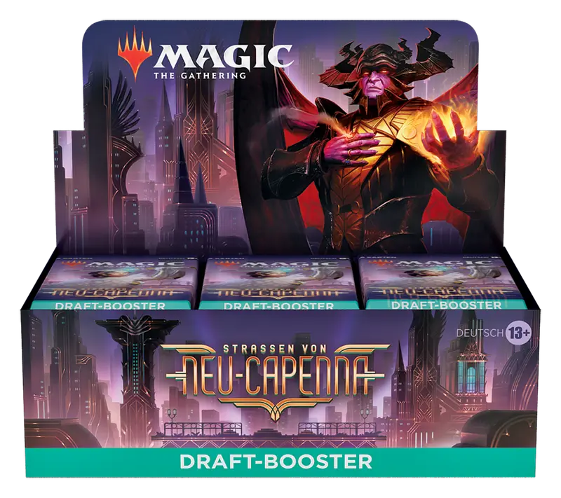 Straßen von Neu-Capenna - Draft-Booster Display (36 Booster) - deutsch