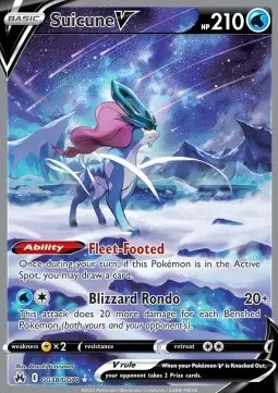 Suicune V CRZ-GG38 Ultra Rare Deutsch