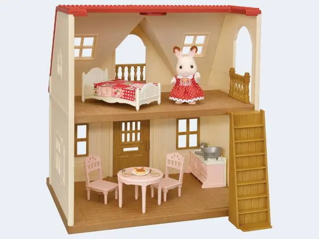 Sylvanian Starter Haus mit Zubehör 12 Teile