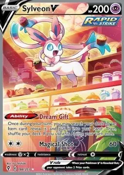 Sylveon V EVS-184 Ultra Rare Englisch
