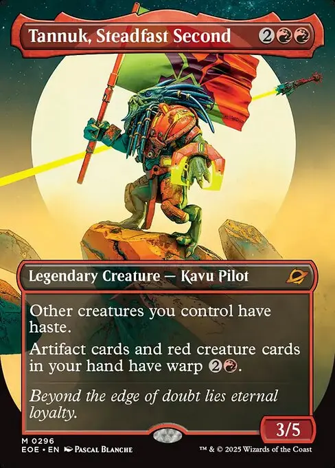 Tannuk, Steadfast Second XEOE-296 Mythic Englisch