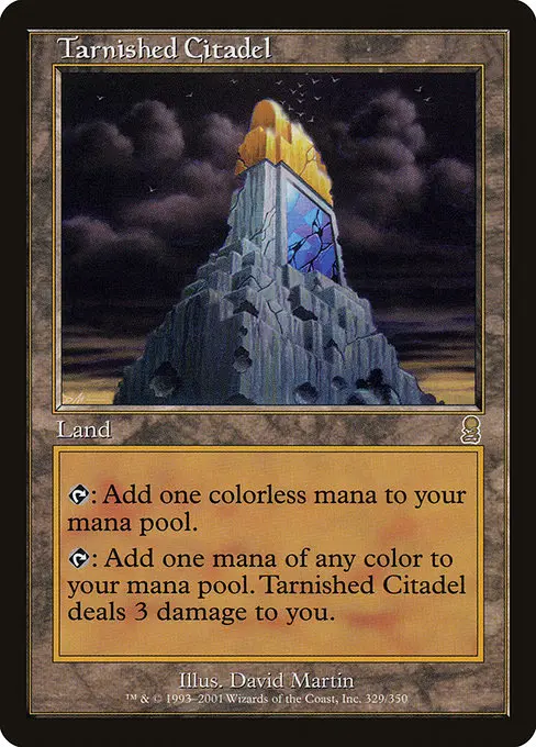 Tarnished Citadel ODY-329 Rare Englisch