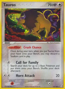 Tauros CG-12 Holo Rare Englisch