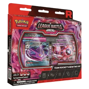Team Rockets Mewtu ex Liga Kampfdeck - Karmesin und Purpur Produkte