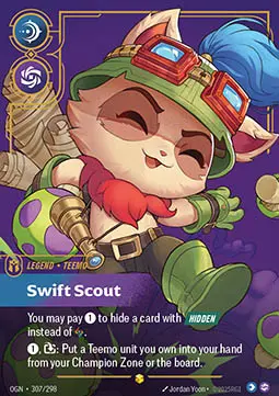 Teemo, Swift Scout - Origins (Showcase) [OGN-307]