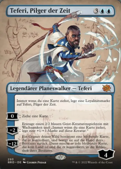 Teferi, Pilger der Zeit XBRO-293 Mythic Deutsch