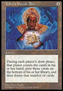 Teferi's Puzzle Box VIS- Rare Excellent Englisch