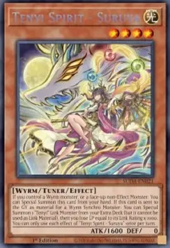 Tenyi-Geist - Suruya (V.1) SUDA-021 Secret Rare Near Mint Deutsch 1. Auflage