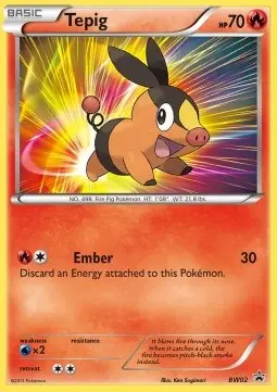 Tepig BW-02 Promo Englisch