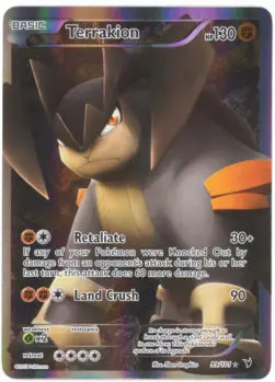 Terrakion NVI-99 Ultra Rare LP Englisch