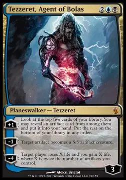 Tezzeret, Agent of Bolas MBS-97 Mythic Excellent Englisch Foil