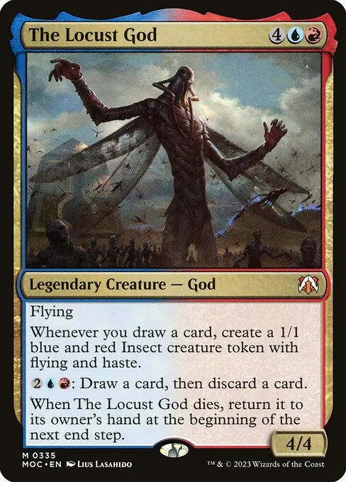 The Locust God MOC-335 Mythic Englisch